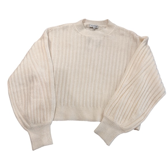 NWT Soft Cropped Sweater Medium - Picture 6 of 9